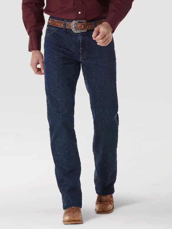 Tailored wool pants for sharp winter dressing -Wrangler Men's Premium Performance Cowboy Cut®  Jean