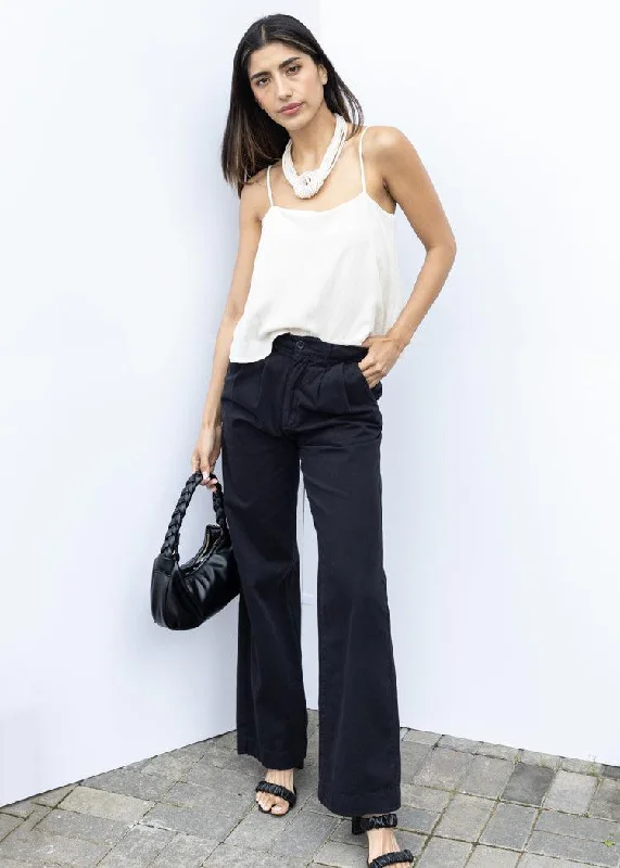 Trendy straight jeans for young fashion enthusiasts -Pistola Ellery High Rise Wide Leg Trouser ***FINAL SALE***