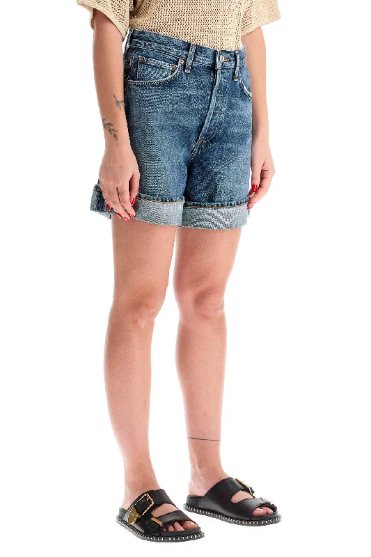 Best shorts for camping with durable fabrics and multiple pockets for convenience-women's denim shorts for