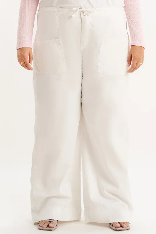 Classic straight-leg pants for versatile daily wear -Lightweight Straight Pants