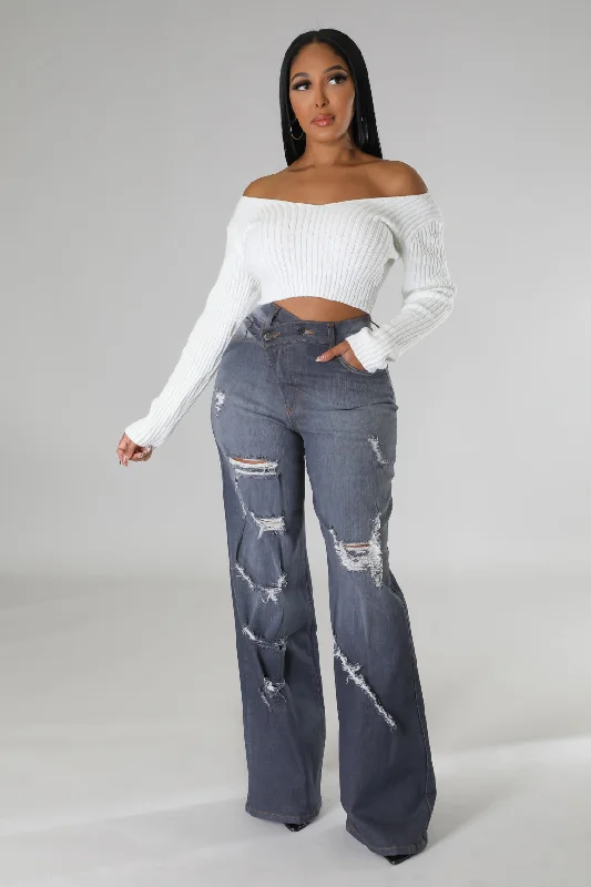 Mid-rise straight jeans for versatile daily outfits -Shiloh Babe Jeans