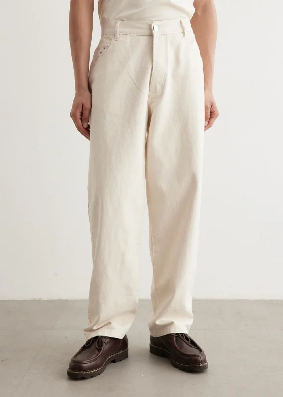 Stretch twill pants for flexible office comfort -Drs Pants