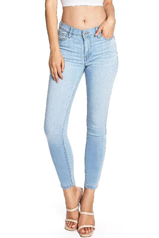 Fringed Jeans for Western -Conscience Mid Rise Skinnys