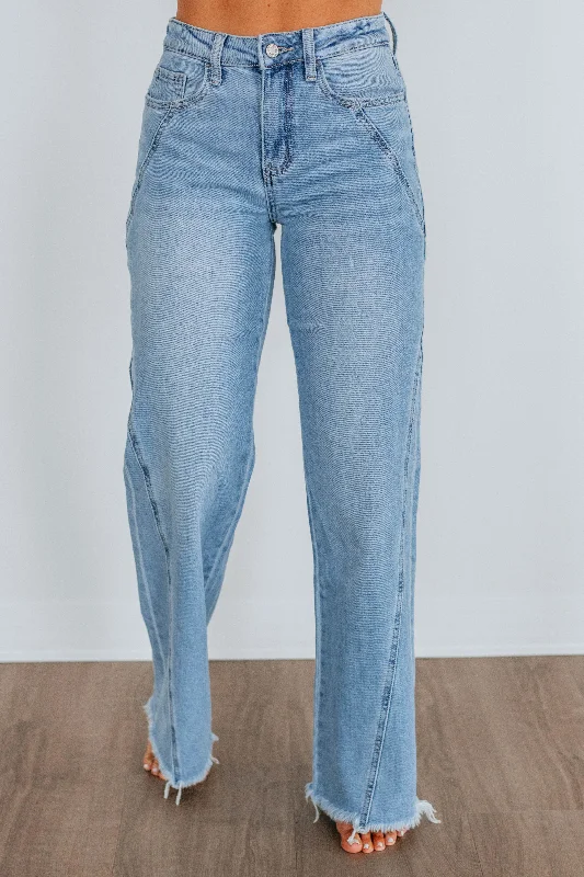 Warm flannel pants for chilly morning lounging -Olivia Vervet Jeans - Bombshell