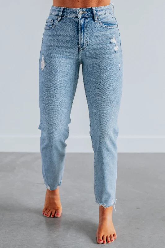 Weather-resistant pants for unpredictable climate needs -Tracey Hidden Jeans - Renegade