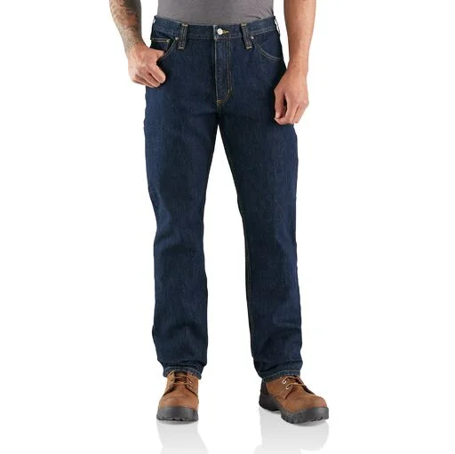 High-rise flare pants for vintage chic appeal -Carhartt Men's Rugged Flex 5-Pocket Jean