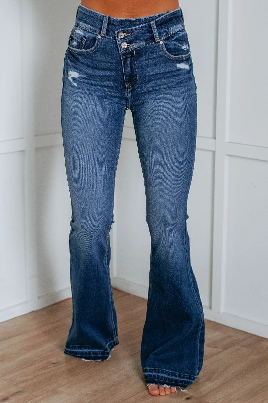 Soft stretch pants for all-day wear ease -Ellison KanCan Jeans