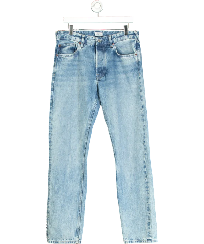 Ripped straight jeans for grunge fashion fans -Pepe Jeans Blue Belife Jeans W31