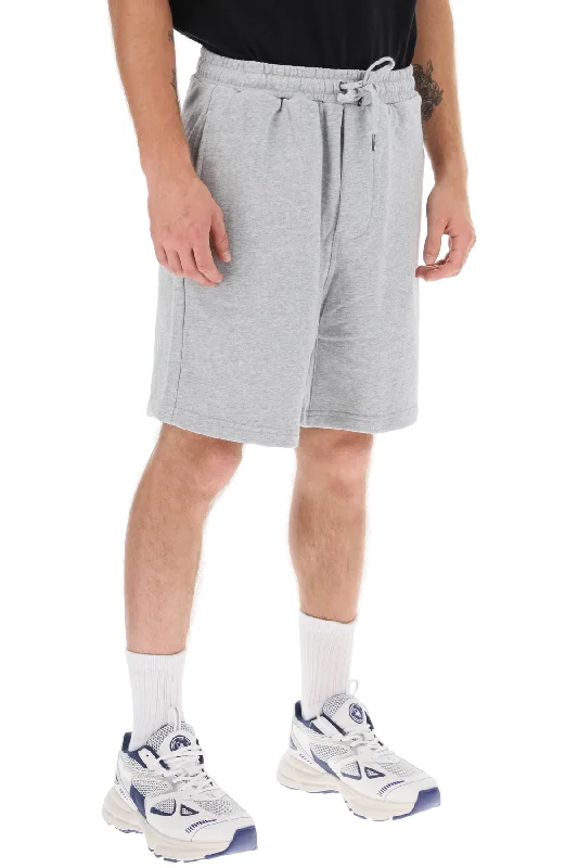 Best men's shorts for summer with lightweight and breathable fabrics-4x4 cross print sweatshorts