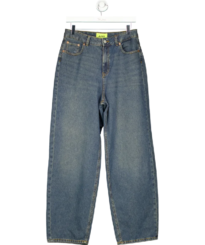 Affordable stretch straight jeans for daily essentials -JJXX Blue Jxtokyo Wide W27