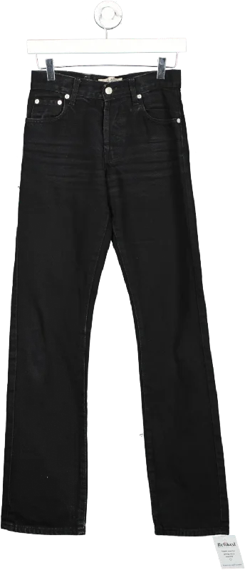 Relaxed faded straight jeans for cozy days -big star Black Pioneer Slim Fit Jeans W27