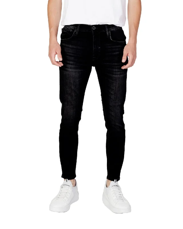 Back Pocket Jeans for Design -Antony Morato Men's Skinny Fit Jeans - Black