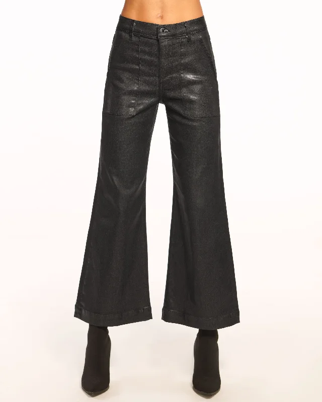 Reinforced knee pants for tough outdoor tasks -Cropped Metallic Clifford Jean