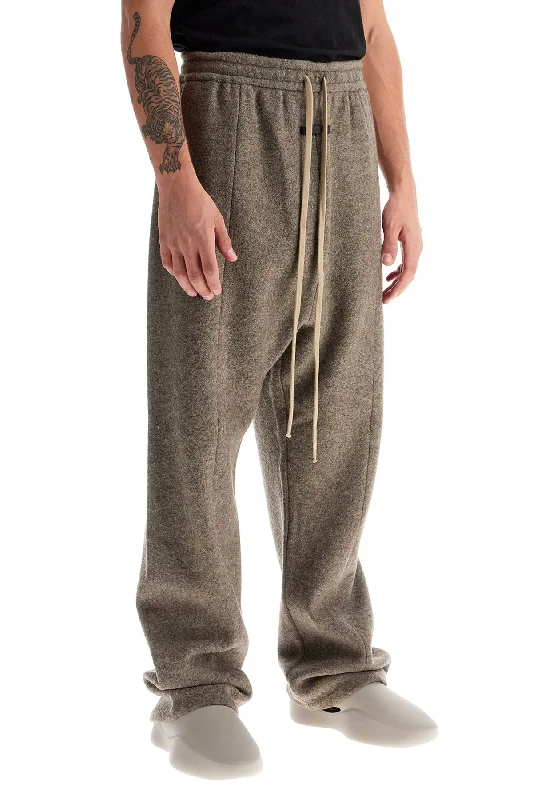 Lightweight jogger pants for summer evening strolls -cotta wool forum trousers'