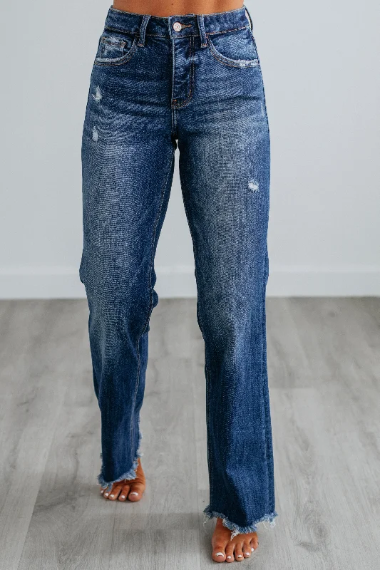 Durable denim pants for long-lasting everyday use -Stacie Vervet Jeans