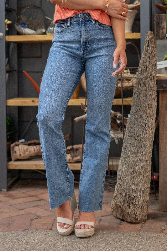 Shorts Jeans for Hot Days -Georgia Belle High Rise Vintage Skinny Flare