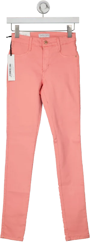 High-quality straight jeans with reinforced stitching -James Jeans Pink Legging jeans BNWT W26