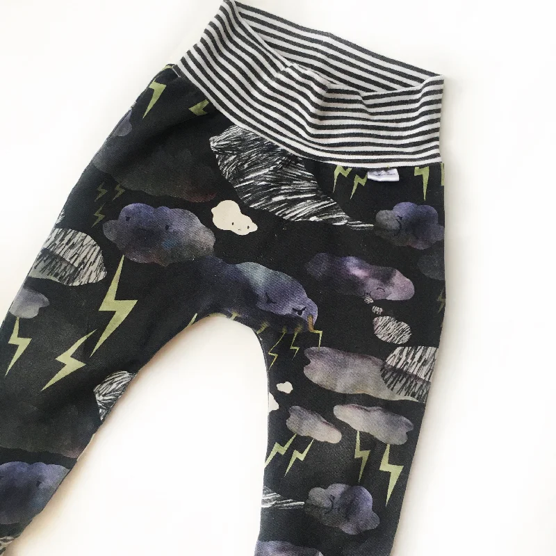 Party Jeans for Night Out -Thunder & Lightening harems