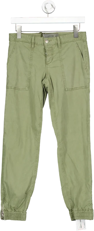 Light wash straight jeans for casual freshness -joe's jeans Green High Waisted Jogger Jeans W25