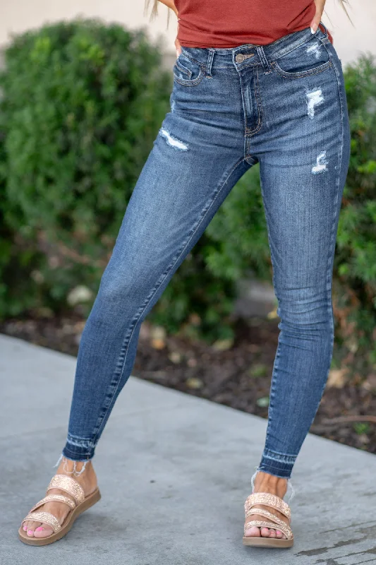 Tapered Jeans for Modern -Miss Caroline High Rise Skinny Regular & Plus Sizes