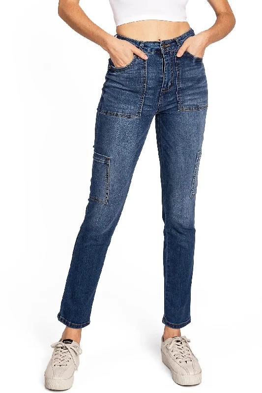 Branded Jeans for Quality -Undercurrent Cargo Skinny Jeans