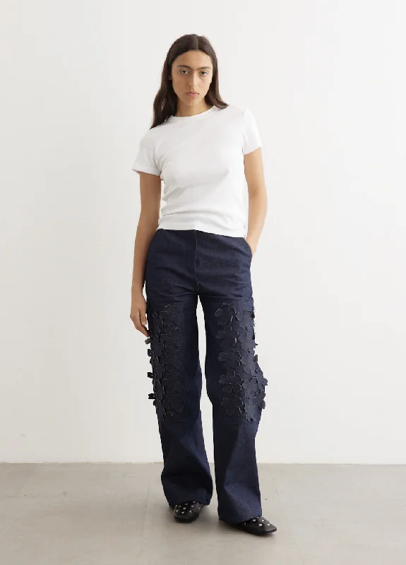 Lightweight linen pants for beach vacation style -Virginia Trousers