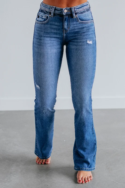 Stretchy skinny pants for figure-hugging appeal -Milo KanCan Jeans