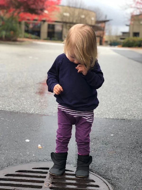 Christmas Jeans for Seasonal -Purple Stripe Slash harems