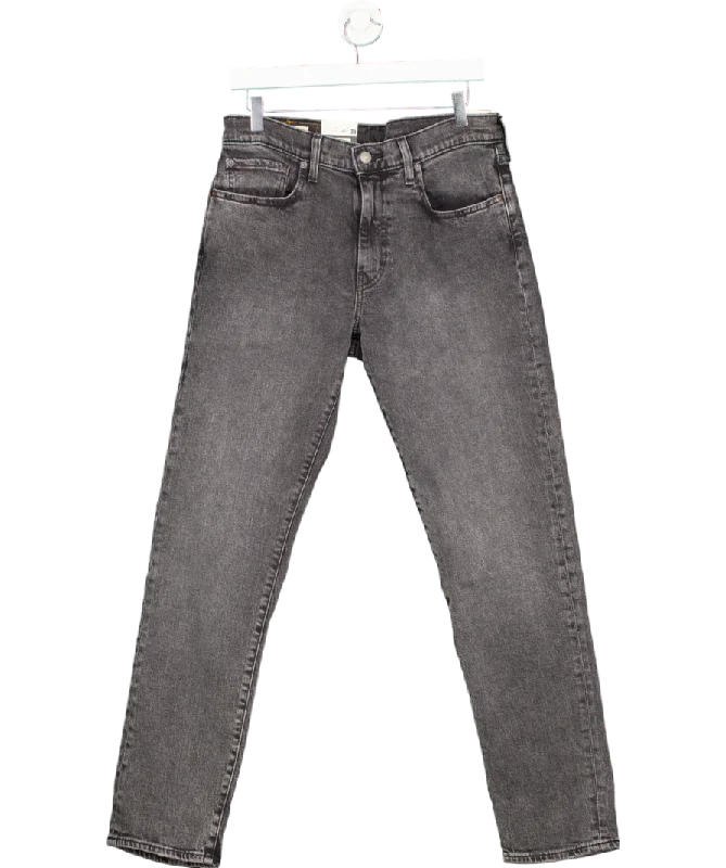 Mid-rise faded straight jeans for easy styling -levis Grey 502™ Tapered Jeans W32