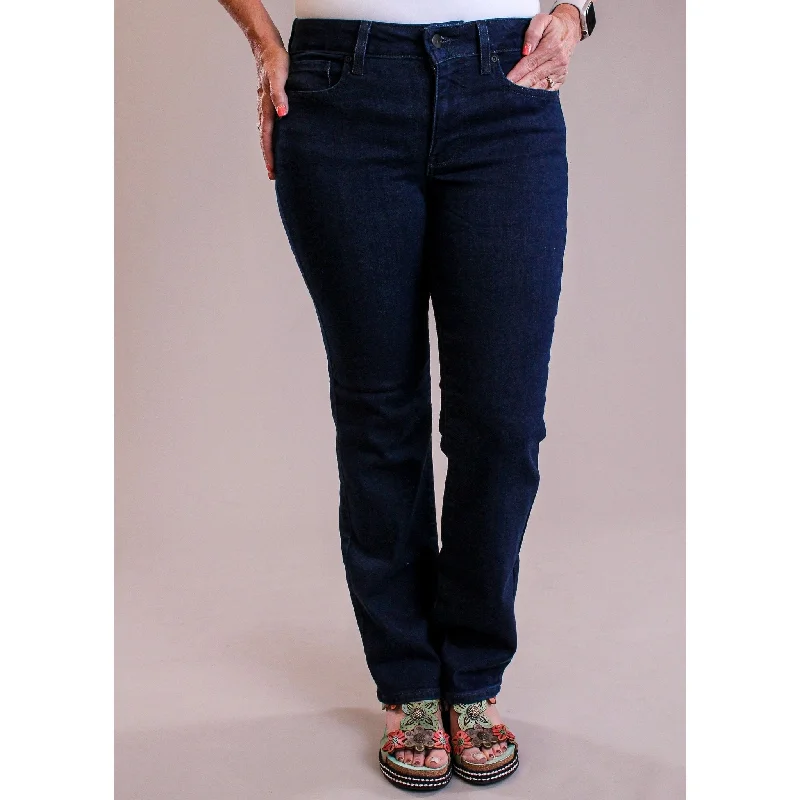 Breathable straight jeans for hot summer days -Not Your Daughter's Jeans Marilyn Straight Jean