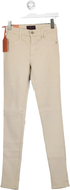 Soft faded straight jeans for broken-in feel -James Jeans Beige Legging Jeans BNWT  W24