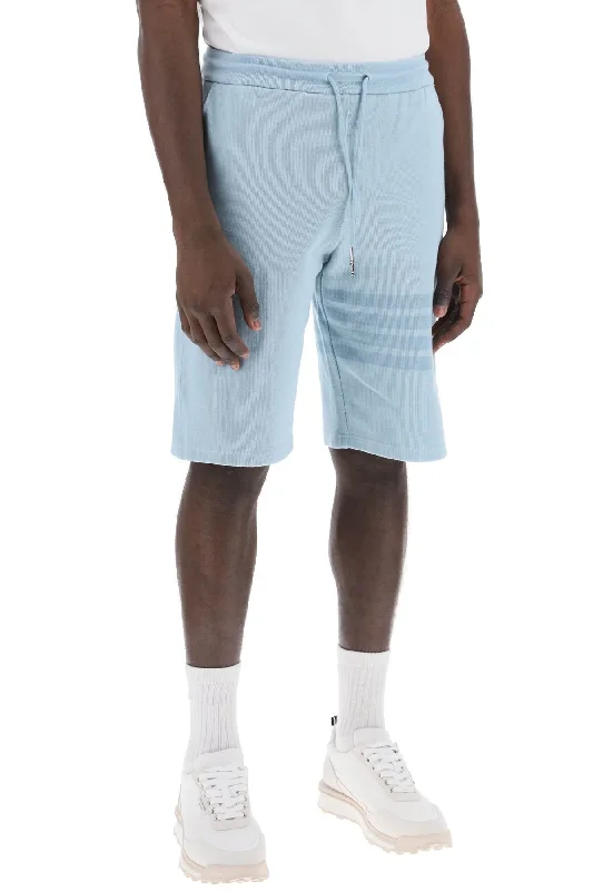 Best shorts for hiking with UV protection and quick-dry fabric for outdoor protection-4-bar shorts in cotton knit