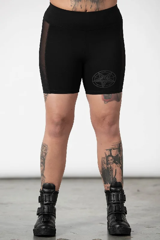 High-performance running shorts for men with reflective details for safety during workouts-Bad Dream Shorts Resurrect