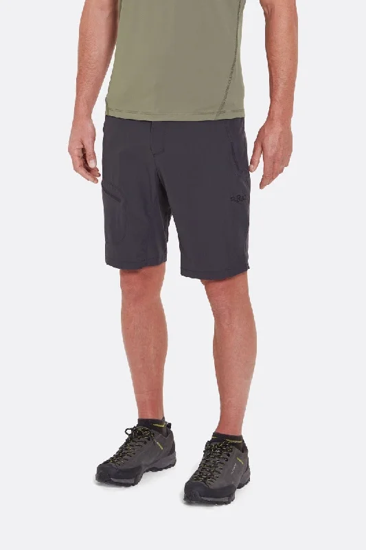 Classic Bermuda shorts for men with a relaxed fit and versatile design-Men's Incline Light Shorts - Anthracite