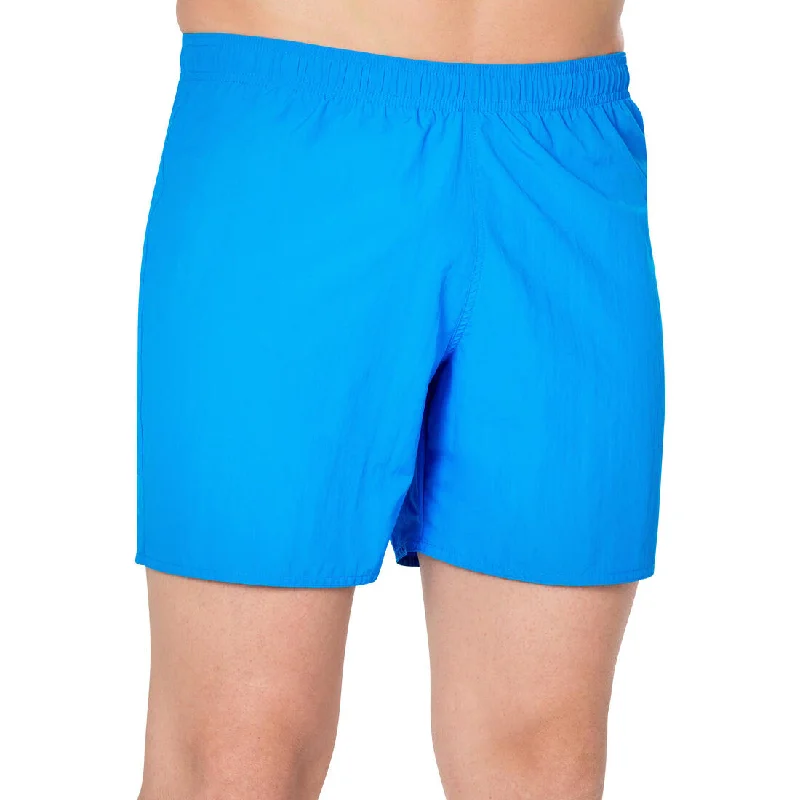 Classic plaid shorts for men with a crisp design for a smart-casual look-100 BASIC MEN'S SWIMMING SHORTS