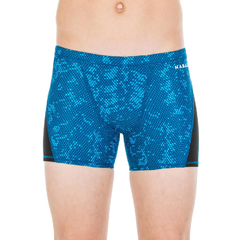 Stylish printed shorts for women with retro designs and a relaxed, comfortable fit-BOY'S STAB SWIMMING SHORTS - ALL STEL BLUE