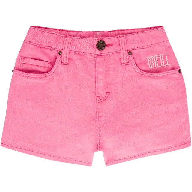 Best summer shorts for women with stylish cuts and bright colors for a fun vibe-Oneill Girls' Lifestyle 9A7570-4044 Cali Palm Shorts