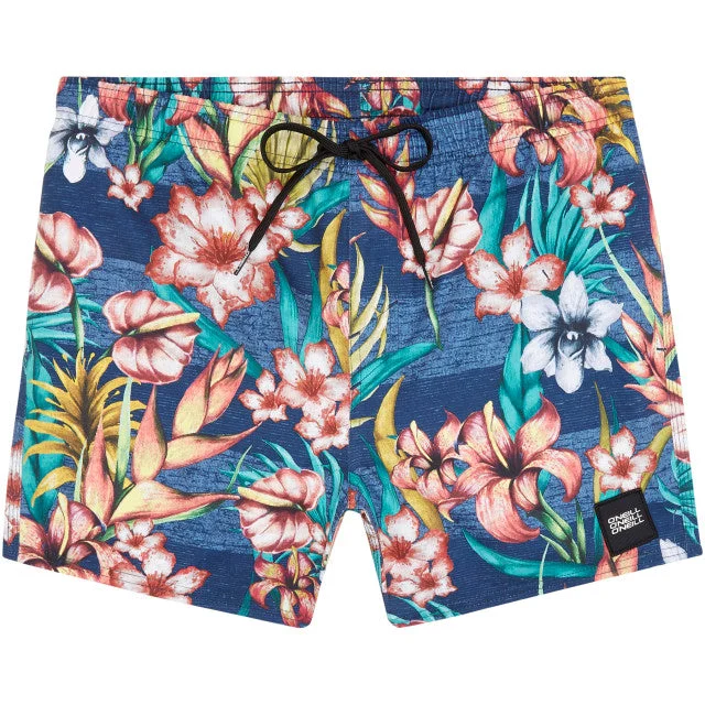 Stylish summer shorts for women with fun prints and comfortable waistbands-Oneill Men's Lifestyle 9A3207-5920 Summer-Floral Swim Shorts