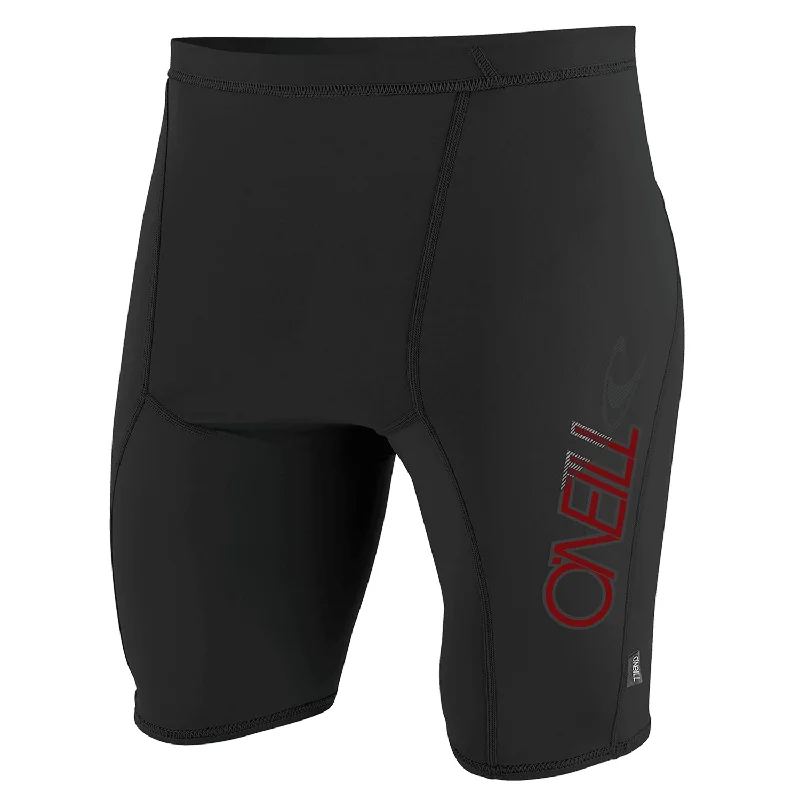 Stylish workout shorts for women with side slits and a flattering fit for any activity-O'Neill Premium Skins Wetsuit Shorts