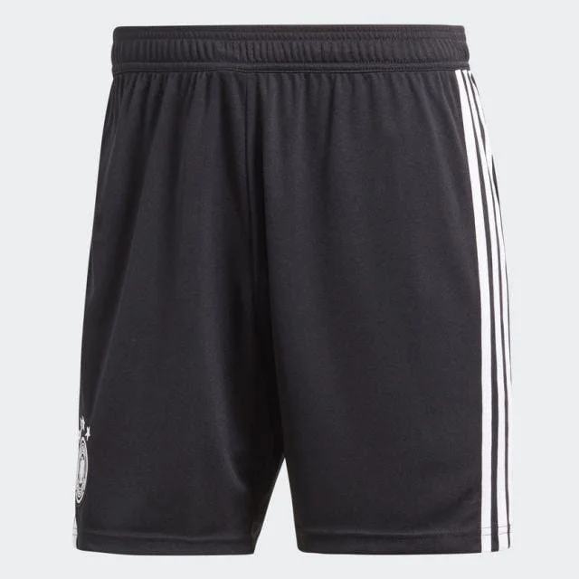 Best active shorts for men with an elastic waistband and flexibility for workouts-Adidas Men's Football Germany Home Replica Shorts