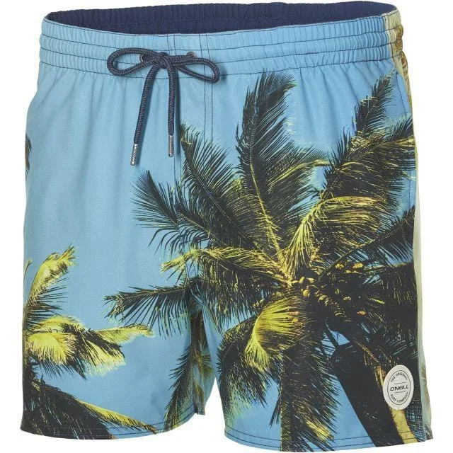 High-rise shorts for women with soft fabrics for a comfortable, stylish fit-O'Neill Men's Beach Mid Vert Photo Art Swim Shorts  8A3234-5900