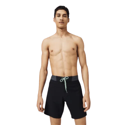 Casual shorts for women with a relaxed fit and elastic waistband for comfort-O'Neill Solid Freak Boardshorts Men Performance Swim Short Black 0A3110-9010