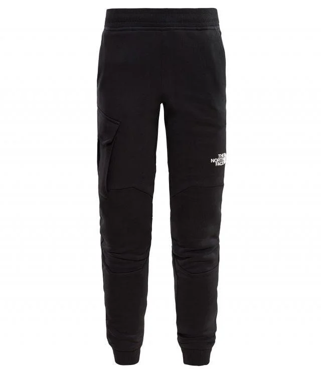 Stretch corduroy pants for cozy fall fashion -The North Face Kids' New Drew Peak Trousers Black T93L6L-Jk3