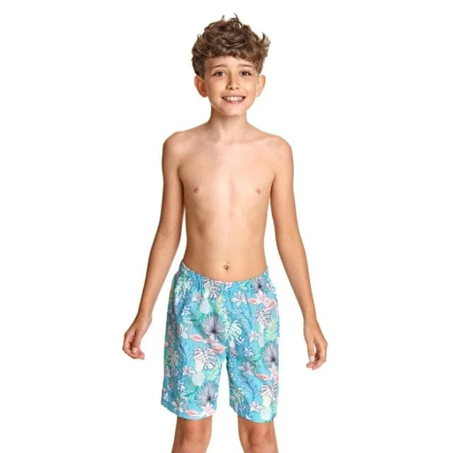 Cargo shorts with a comfortable fit for outdoor adventures and daily wear-Zoggs Sanctuary 15" Shorts Kids-Boys Beach Swim Short Multicolor 6062201